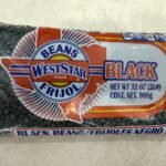 Paquete de frijoles negros (1 kg)