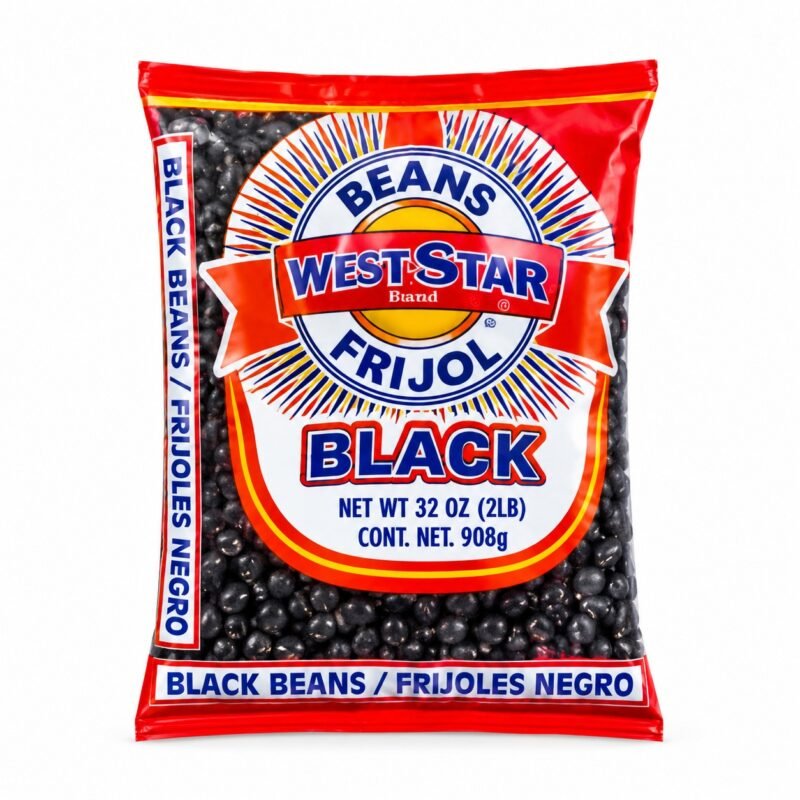 Paquete de frijoles negros (1 kg)